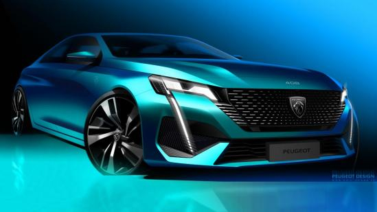 這顏值愛了！東風(fēng)標(biāo)致新408再曝設(shè)計(jì)手